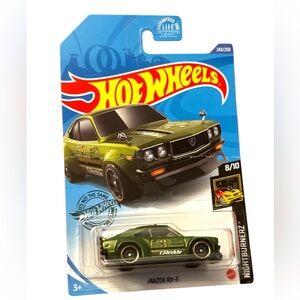 NWT Hot Wheels Nightburnerz MAZDA RX-3